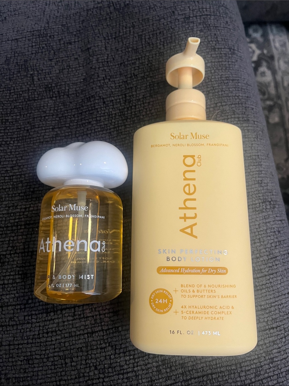 Athena Club Solar Muse Body Lotion Set - Yellow